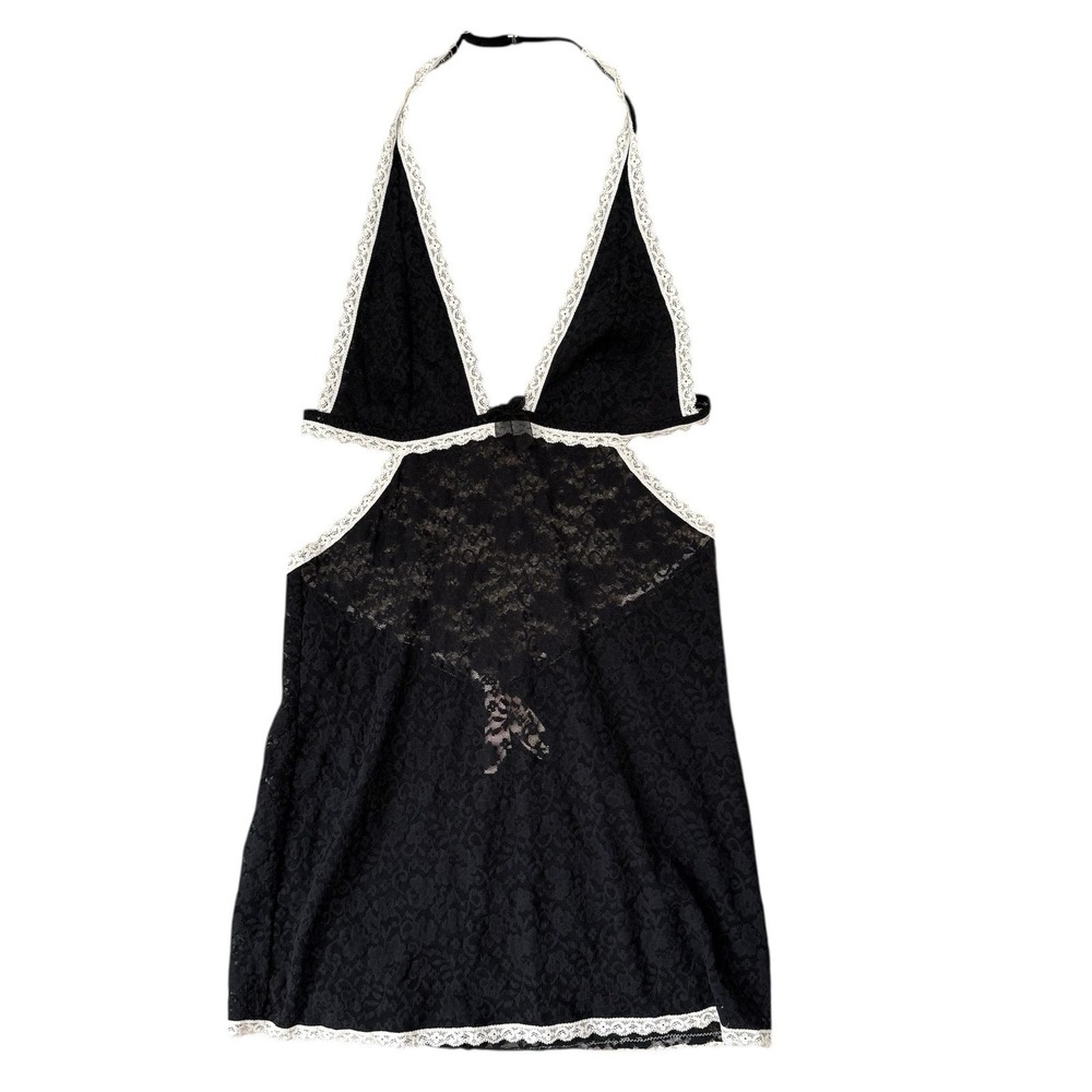 Victorias Secret Lace Babydoll Womens Medium Whimsigoth Fairy Dark Feminine Sexy